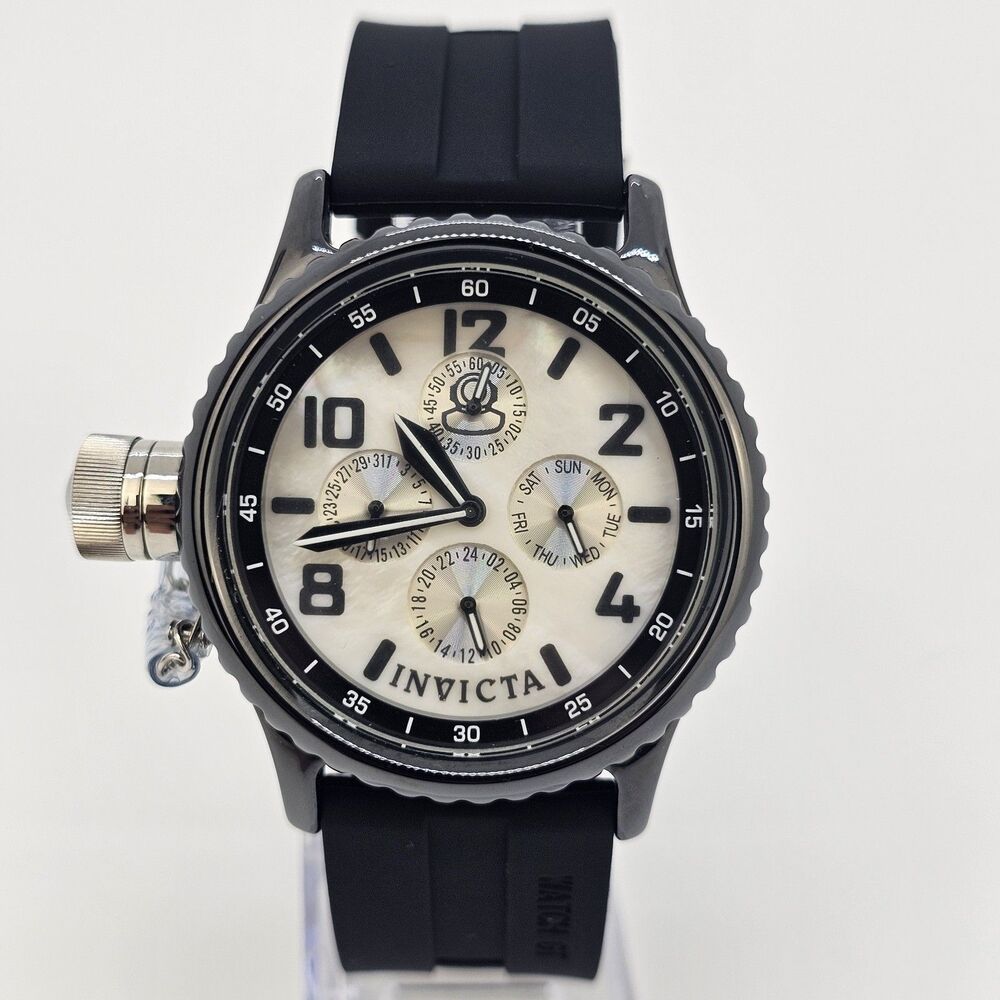 Invicta Women's Russian 1959 Diver Watch 1820 New Plastic Bands New‎ Battery